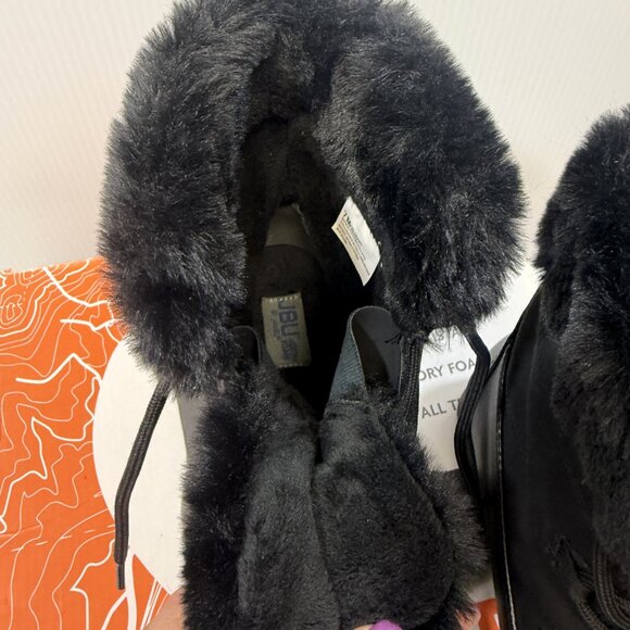 JBU by Jambu Colorado Winter Boots | Black | Soft faux fur lined Cozy Warm - Picture 6 of 12